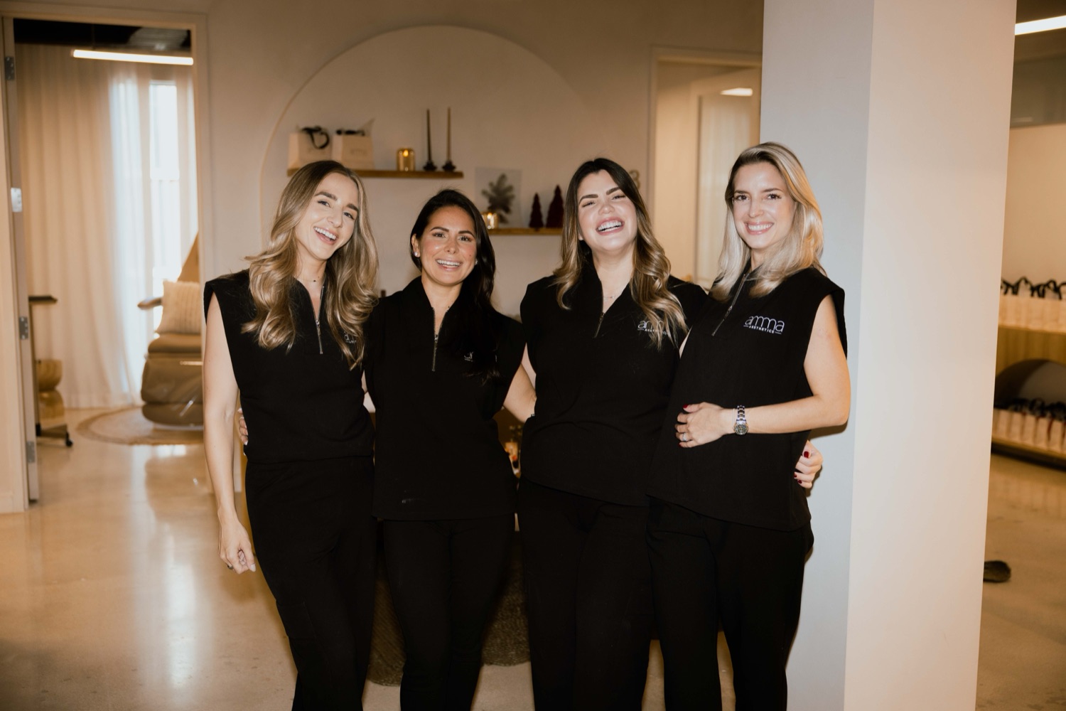 The AMMA Aesthetics team in our South Miami spa