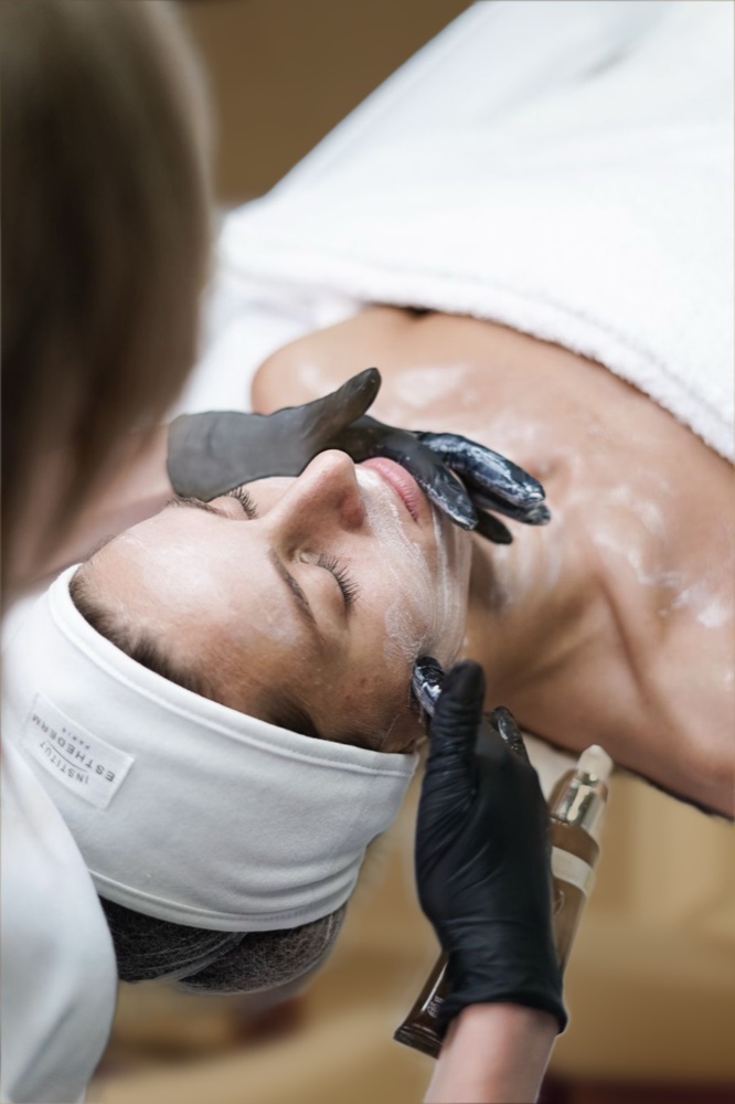Microneedling treatment for acne scars at AMMA Aesthetics South Miami