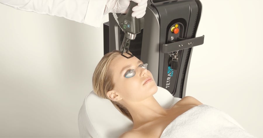 Tetra Pro CO2 laser resurfacing treatment for smoother skin texture at AMMA Aesthetics in South Miami