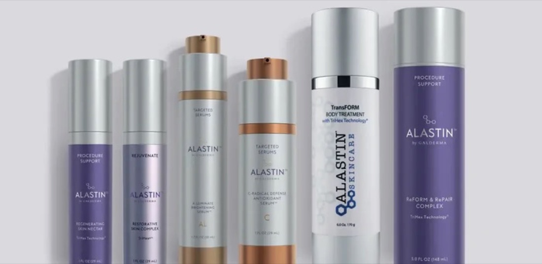 Alastin Skincare products at AMMA Aesthetics
