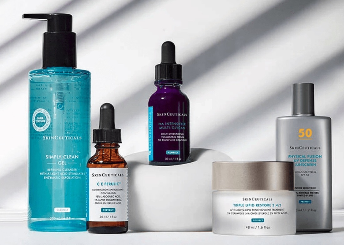 SkinCeuticals products at AMMA Aesthetics