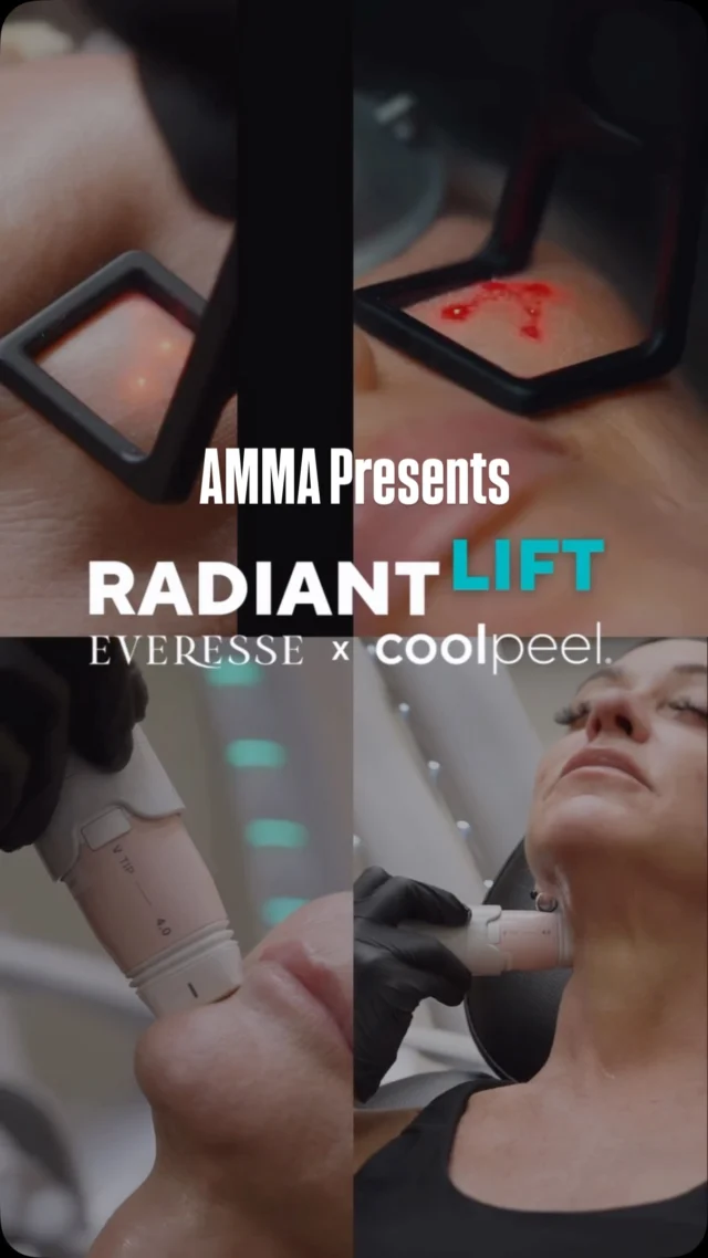 Something big is coming to Amma Aesthetics ✨

Meet EVERESSE × CoolPeel. Double depth collagen generation meets award winning laser resurfacing to lift, tighten, resurface, and glow, all in one visit. No downtime. No numbing.
✨ Lift and tighten
✨ Erase sun damage
✨ Smooth fine lines
✨ Restore youthful volume
Immediate results that keep getting better.

We are opening a VIP LAUNCH LIST with founding prices you will only ever see once:
💎 Up to 40% off packages
💎 Up to 30% off single sessions
 
This is the treatment everyone will be talking about, and our VIP list gets it first.

Comment your name to join the RadiantLift VIP launch price list 👇

#RadiantLift #Everesse #CoolPeel #SkinTightening #CO2Laser NonSurgicalFacelift