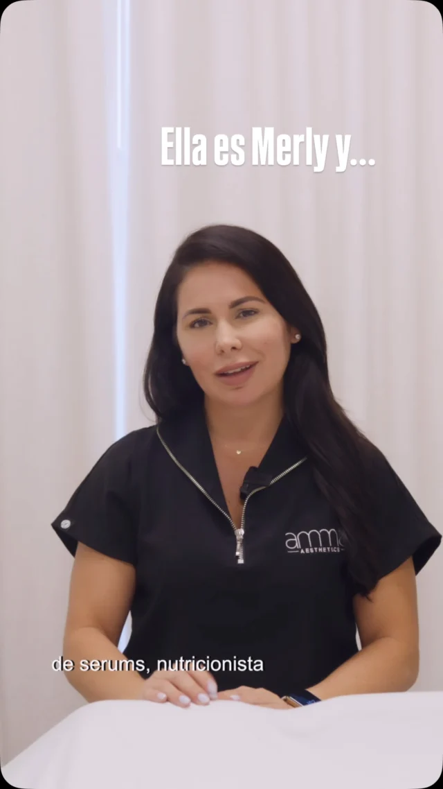 Hay personas que hacen faciales… y hay personas que convierten el cuidado de la piel en una verdadera experiencia. ✨

Hoy queremos que conozcas a Merly, nuestra esteticista, y descubras todo lo que hay detrás de cada tratamiento que realiza. 🤍

Su misión no es solo que salgas con un glow increíble. Es que salgas sintiéndote más segura, más relajada y más conectada contigo misma

Dale play al video y cuéntanos si te identificas con ella. 👇

✨ Agenda tu cita con Merly y vive la experiencia AMMA.

BOOK NOW
📲 Call/WhatsApp: (786) 558-4239
💬 DM us on Instagram
📅 Book through the link in our bio