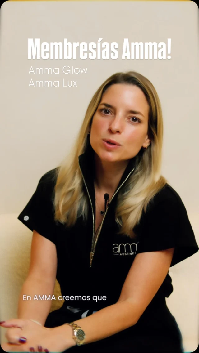 En Amma Aesthetics creemos que el autocuidado no es ocasional… es un ritual.

Conoce nuestras membresías diseñadas para resultados reales y consistentes.

AMMA Glow Membership
- Un tratamiento facial mensual a elegir: Lux Facial (90 mins) o Chemical Peel o Hydrafacial
- 10% OFF en tratamientos y skincare
- $25 de crédito en tu cumpleaños 
- Booking VIP
Valor real: $350… tú pagas solo $190 al mes

AMMA Lux Membership
- Nuestro nivel más alto, a elegir mensual: Hydrafacial o Chemical Peel o Half Tox Treatment
- IV Therapy mensual 
- Un wellness injection
- Incluye 10% OFF
- 50 de birthday credit 
- VIP booking
Valor real: $700+… tú pagas solo $399 al mes

Menos excusas. Más constancia. Más resultados.

BOOK NOW! 
📲 Call/WhatsApp: (786) 558-4239
💬 DM us on Instagram
📅 Book through the link in our bio