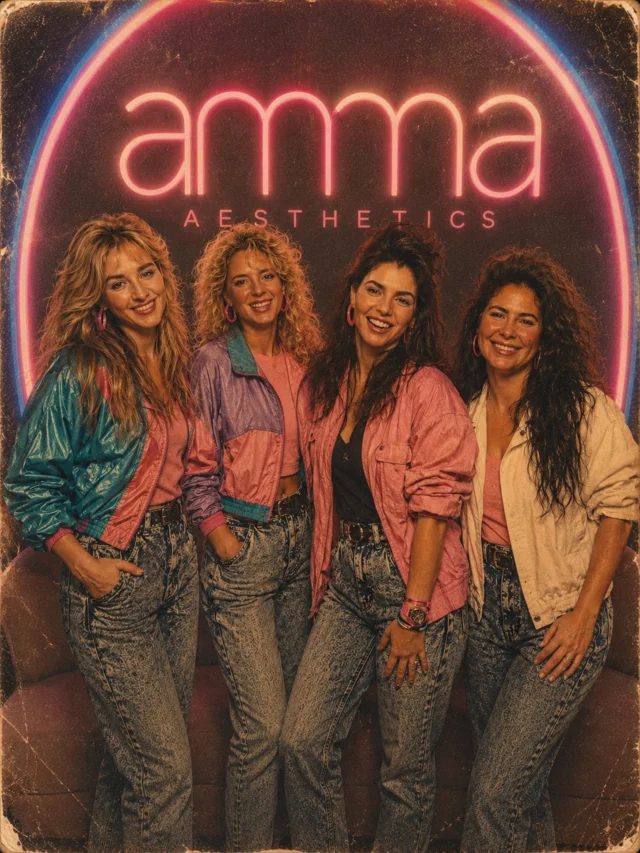 POV: If Amma was born in the ’80s. 📼✨

Big hair, acid-wash denim, neon lights… and of course, the Amma Girls. 💗⚡️

We may be celebrating 1 year of Amma, but for a minute we had to take it all the way back to the ’80s. Because apparently, good skin never goes out of style. 😉

Same Amma Girls.
Same Amma energy.
Just a different decade. 💿🪩

Now tell us… which Amma Girl understood the ’80s assignment best? 👀👇🏻

#AmmaAesthetics #AmmaGirls #80sTrend #80sThrowback #MedSpaMiami