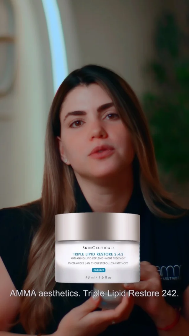 Your skin barrier called… she wants her Triple Lipid back. 🤭✨

One of our Amma favorites for a reason: SkinCeuticals Triple Lipid Restore 2:4:2. Rich, nourishing, and the kind of moisturizer your skin will thank you for, especially when it’s feeling dry, depleted, or in need of some extra love. 🤍

Healthy skin starts with a healthy barrier.

Available at Amma Aesthetics ✨

BOOK NOW!
📲 Call/WhatsApp: (786) 558-4239
💬 DM us on Instagram
📅 Book through the link in our bio

#AmmaAesthetics #SkinCeuticals #TripleLipidRestore #SkinBarrier #SkincareRoutine