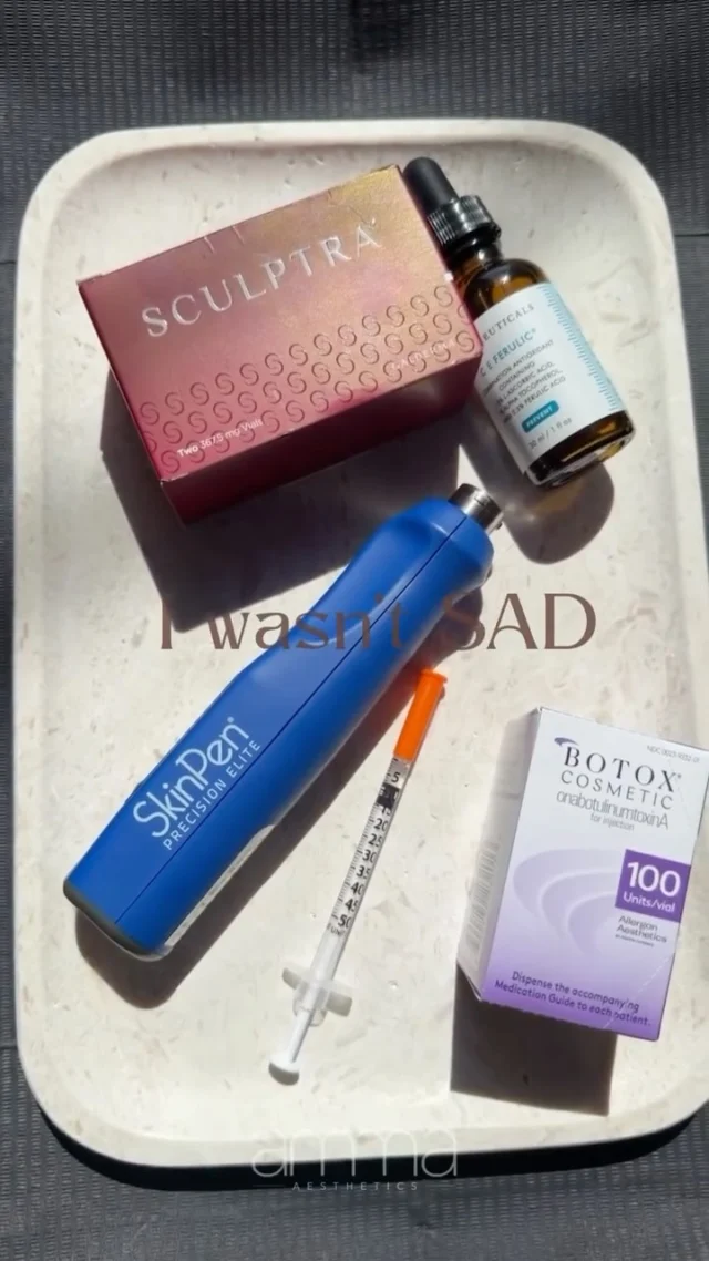 I wasn’t SAD… I was just under-treated. 😂💉

A little Botox, Sculptra, SkinPen & skincare and suddenly life is beautiful again. ✨

Therapy? Yes.
But have you tried an appointment at Amma? 😂🤭

BOOK NOW: 
📲 Call/WhatsApp: (786) 558-4239
💬 DM us on Instagram
📅 Book through the link in our bio

Tag your emotionally under-treated bestie. 👇🏼

#AmmaAesthetics #BotoxMiami #Sculptra #MiamiMedSpa #AmmaGirls